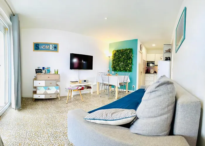 Les Nereides - T3 A 50m De La - Clim - Terrasse & Bbq - Wifi/netflix Valras-Plage